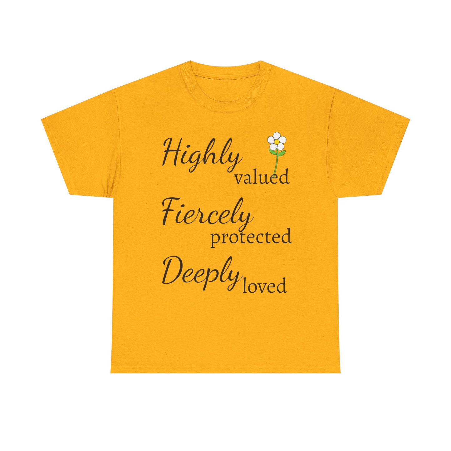 High Quality Cotton Tee for Women, Inspirational Cotton T-Shirt, Gift for Friends, Motivational Tee, Everyday Wear, Positive Vibes