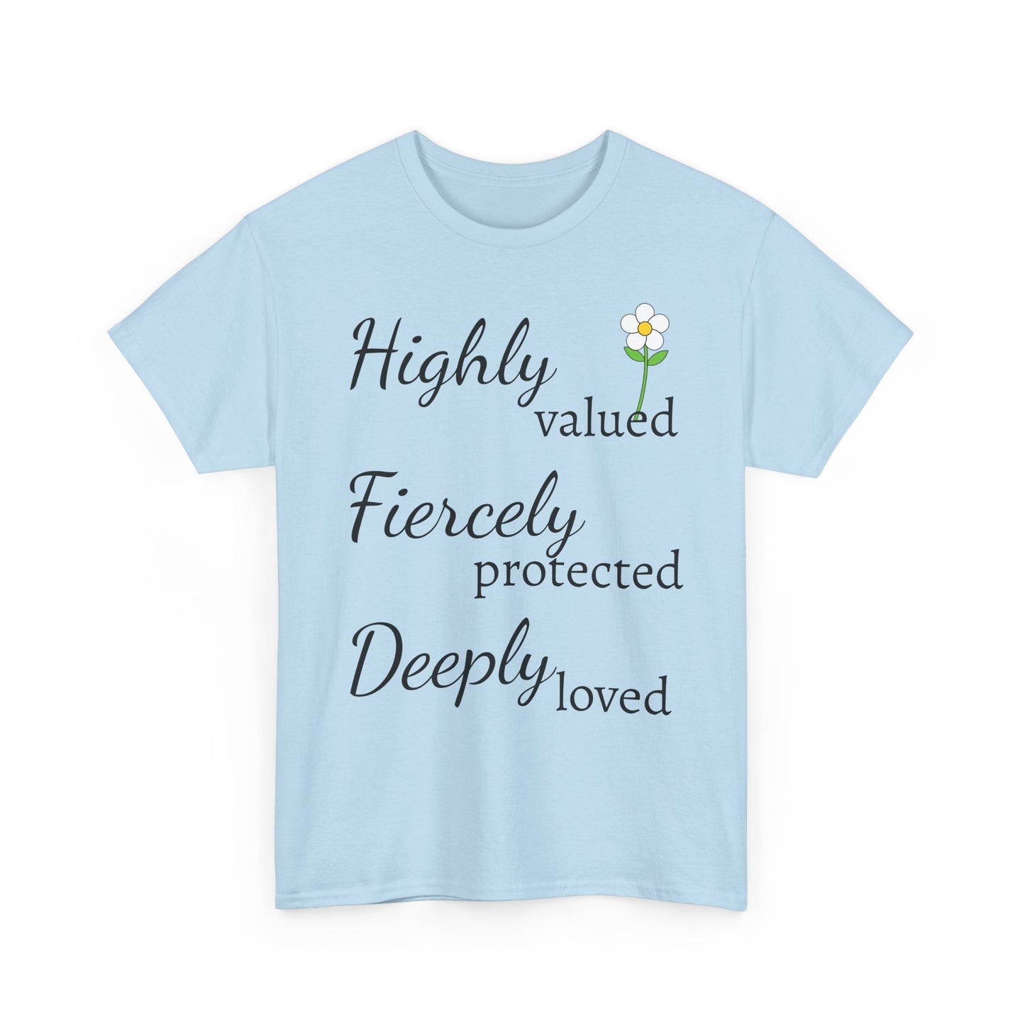 High Quality Cotton Tee for Women, Inspirational Cotton T-Shirt, Gift for Friends, Motivational Tee, Everyday Wear, Positive Vibes