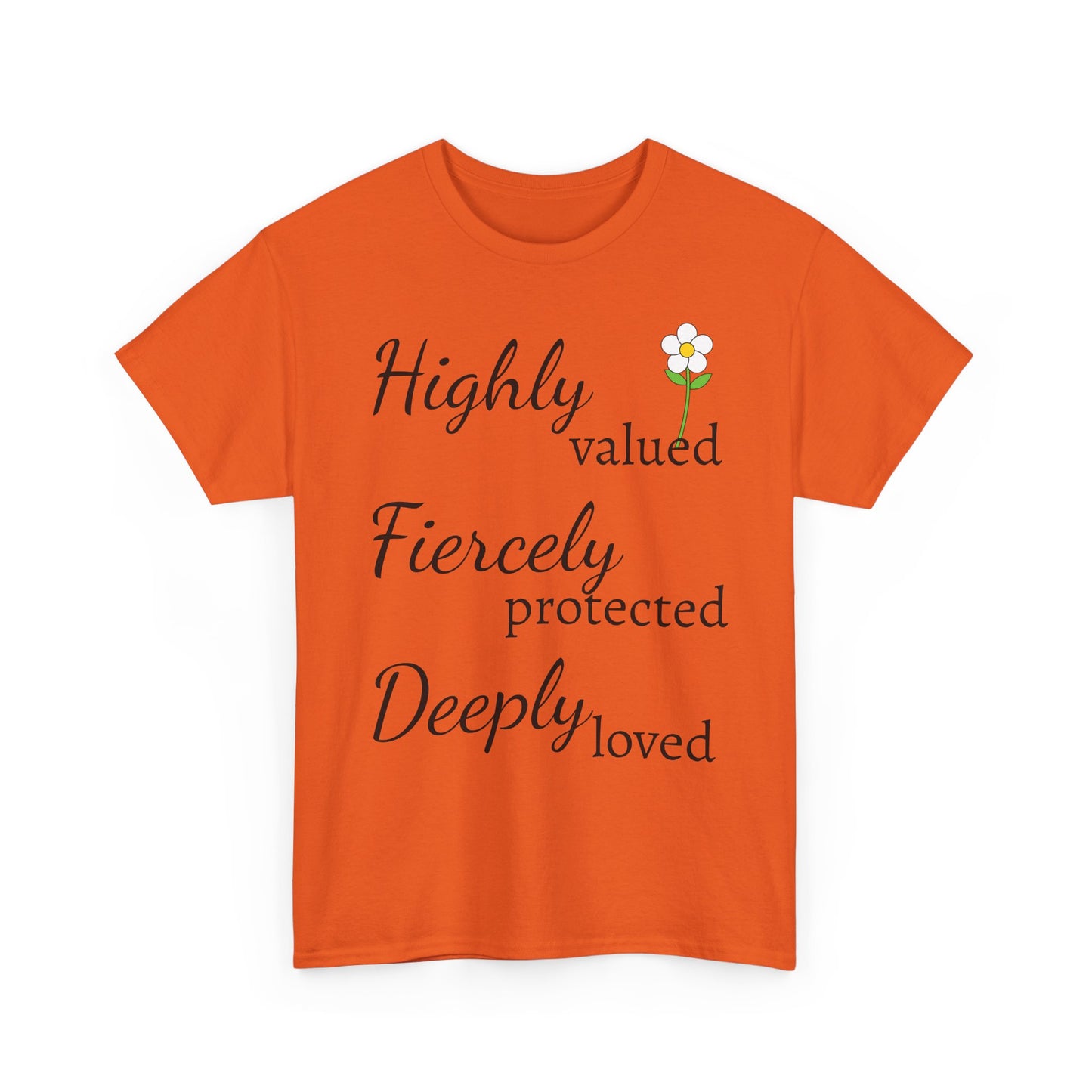 High Quality Cotton Tee for Women, Inspirational Cotton T-Shirt, Gift for Friends, Motivational Tee, Everyday Wear, Positive Vibes