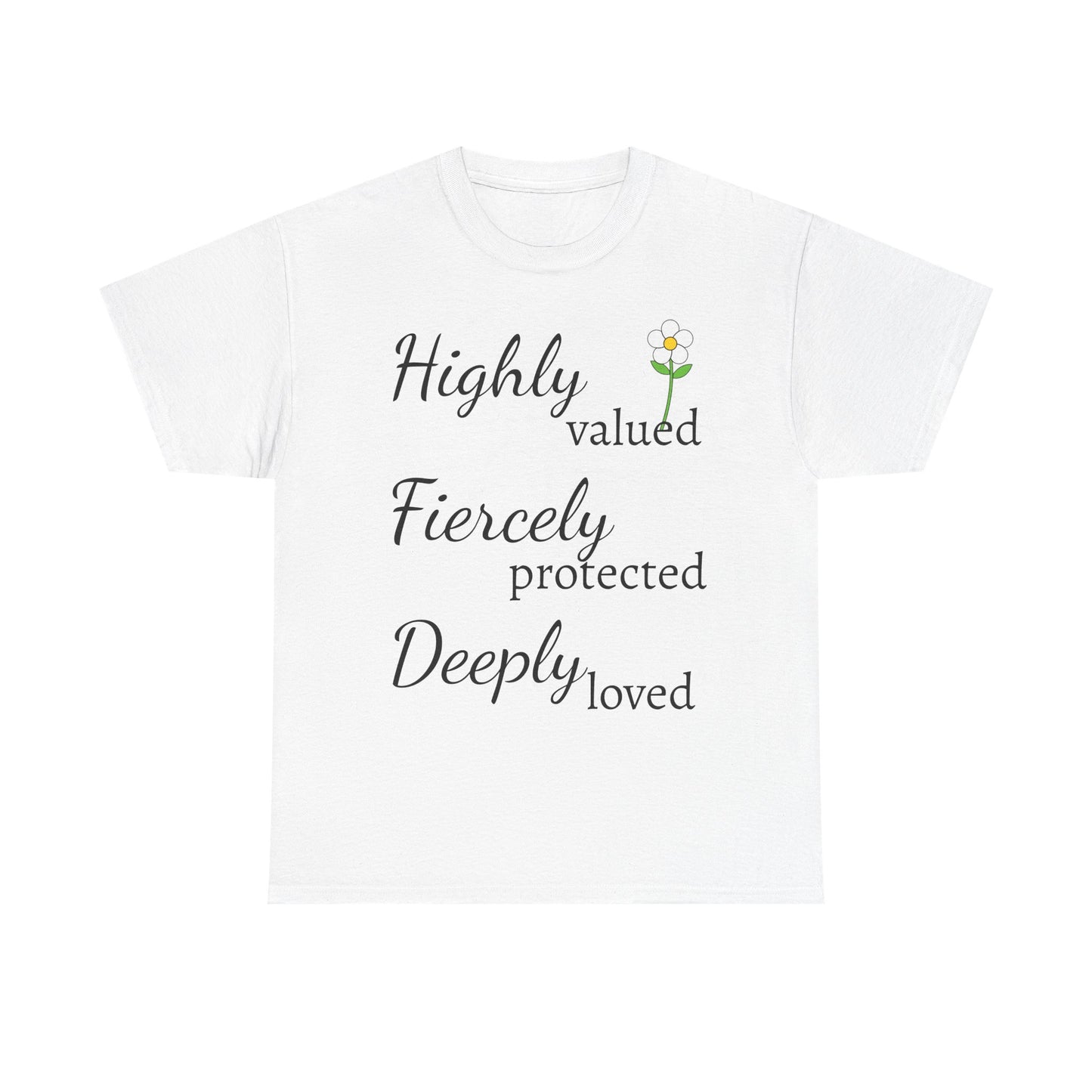 High Quality Cotton Tee for Women, Inspirational Cotton T-Shirt, Gift for Friends, Motivational Tee, Everyday Wear, Positive Vibes