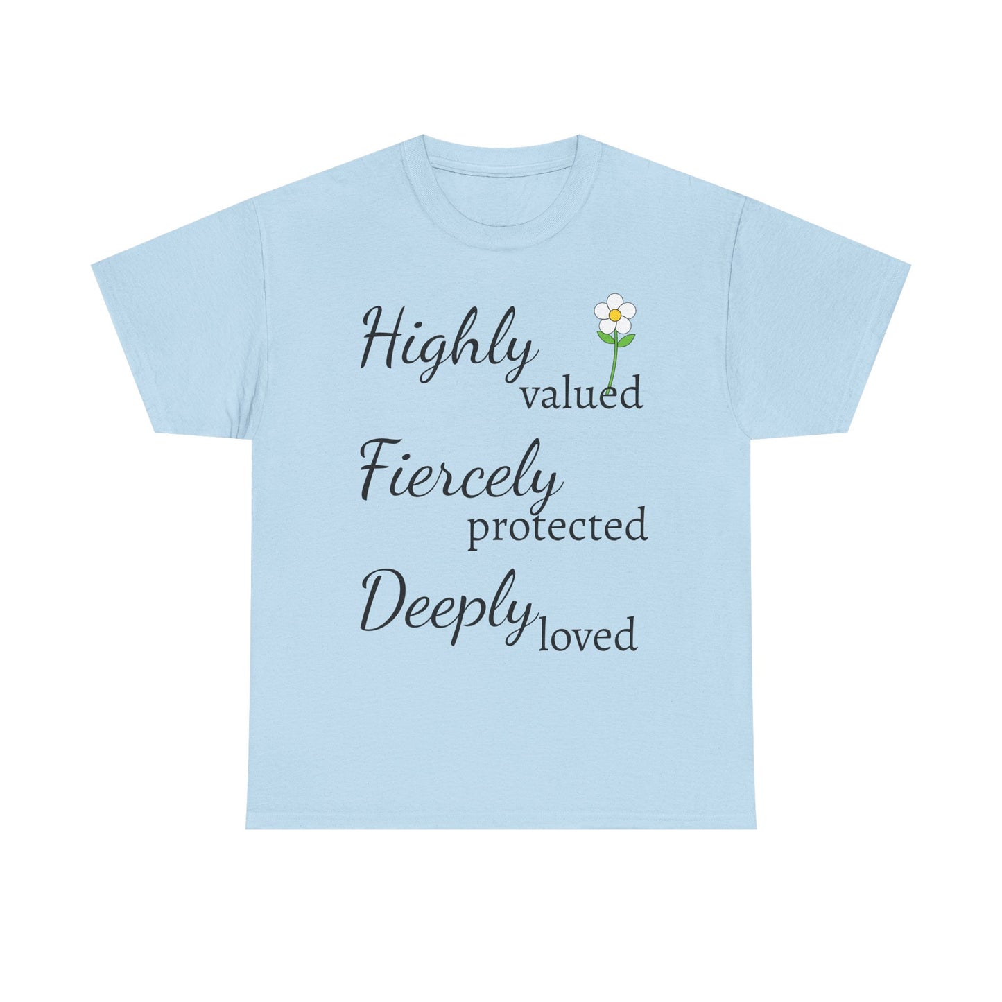 High Quality Cotton Tee for Women, Inspirational Cotton T-Shirt, Gift for Friends, Motivational Tee, Everyday Wear, Positive Vibes