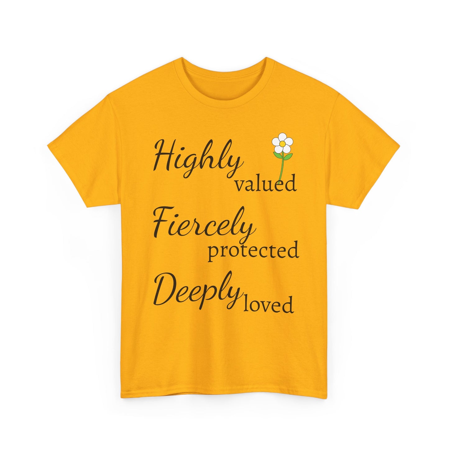High Quality Cotton Tee for Women, Inspirational Cotton T-Shirt, Gift for Friends, Motivational Tee, Everyday Wear, Positive Vibes